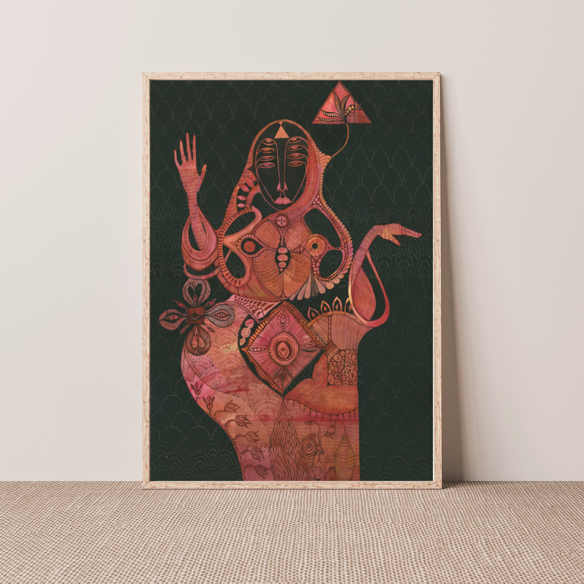 Scarlet Shaman - Limited Edition Print - rorygarland