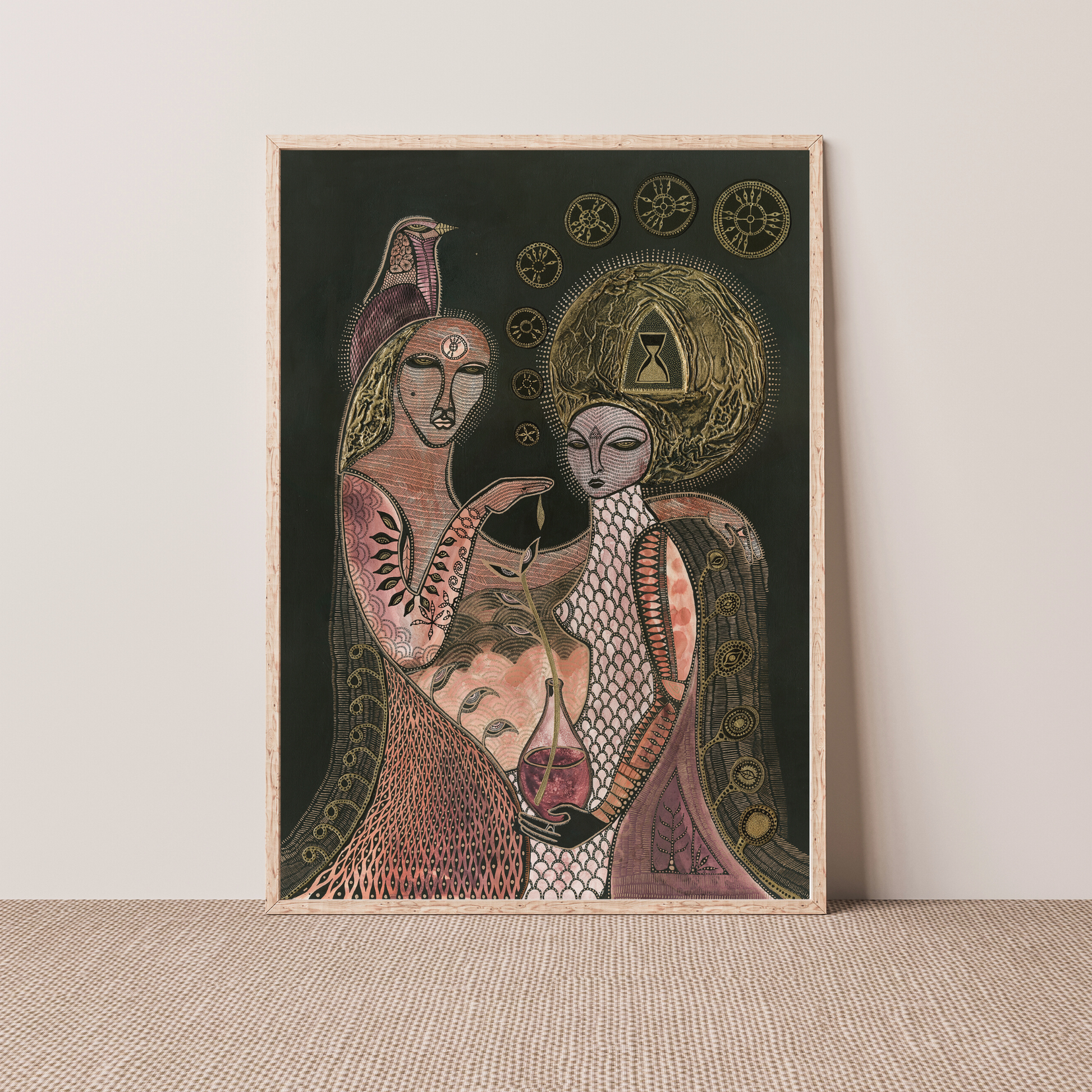 Time The Hypnotist - Limited Edition Print - rorygarland