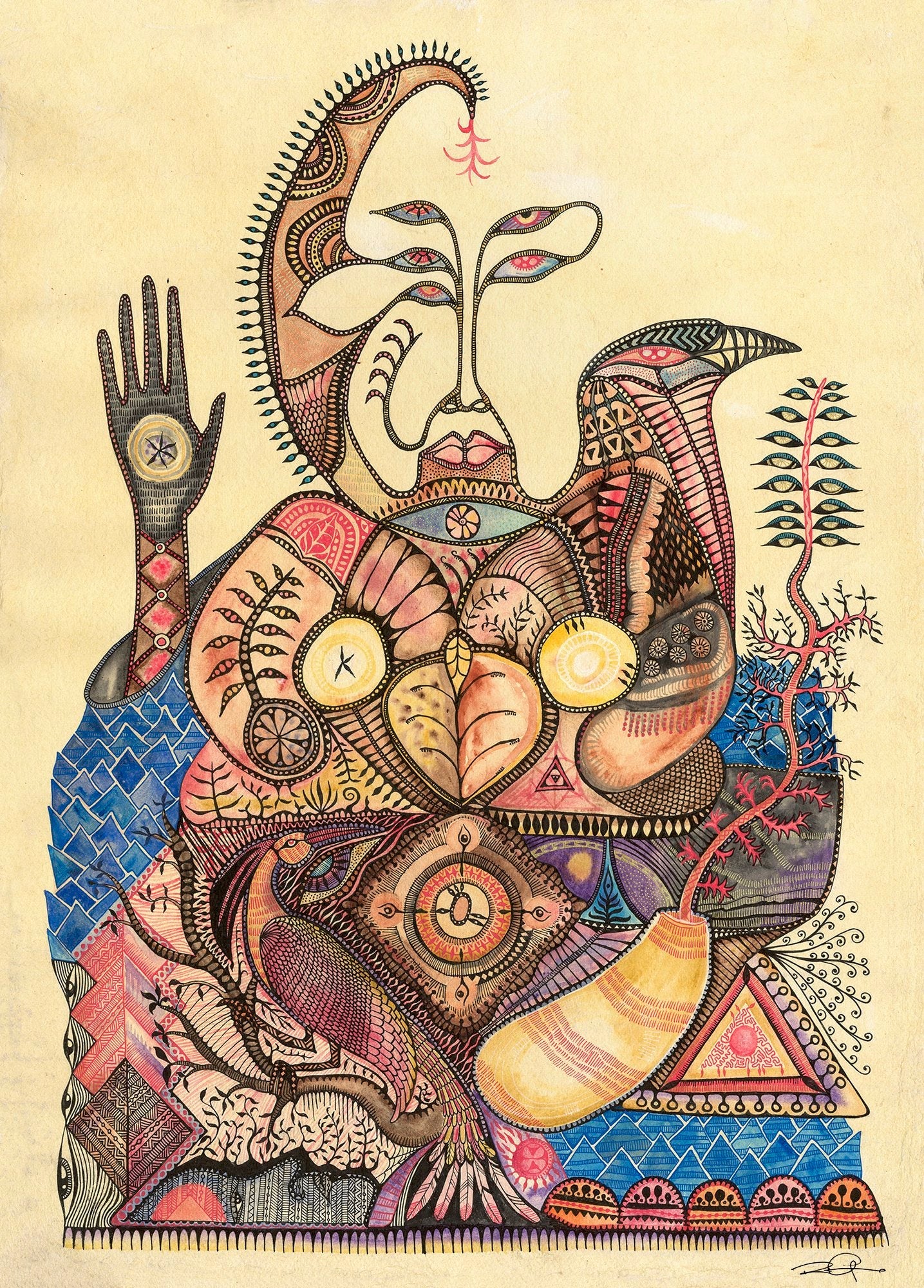 Shaman's Dream - Original Artwork - rorygarland