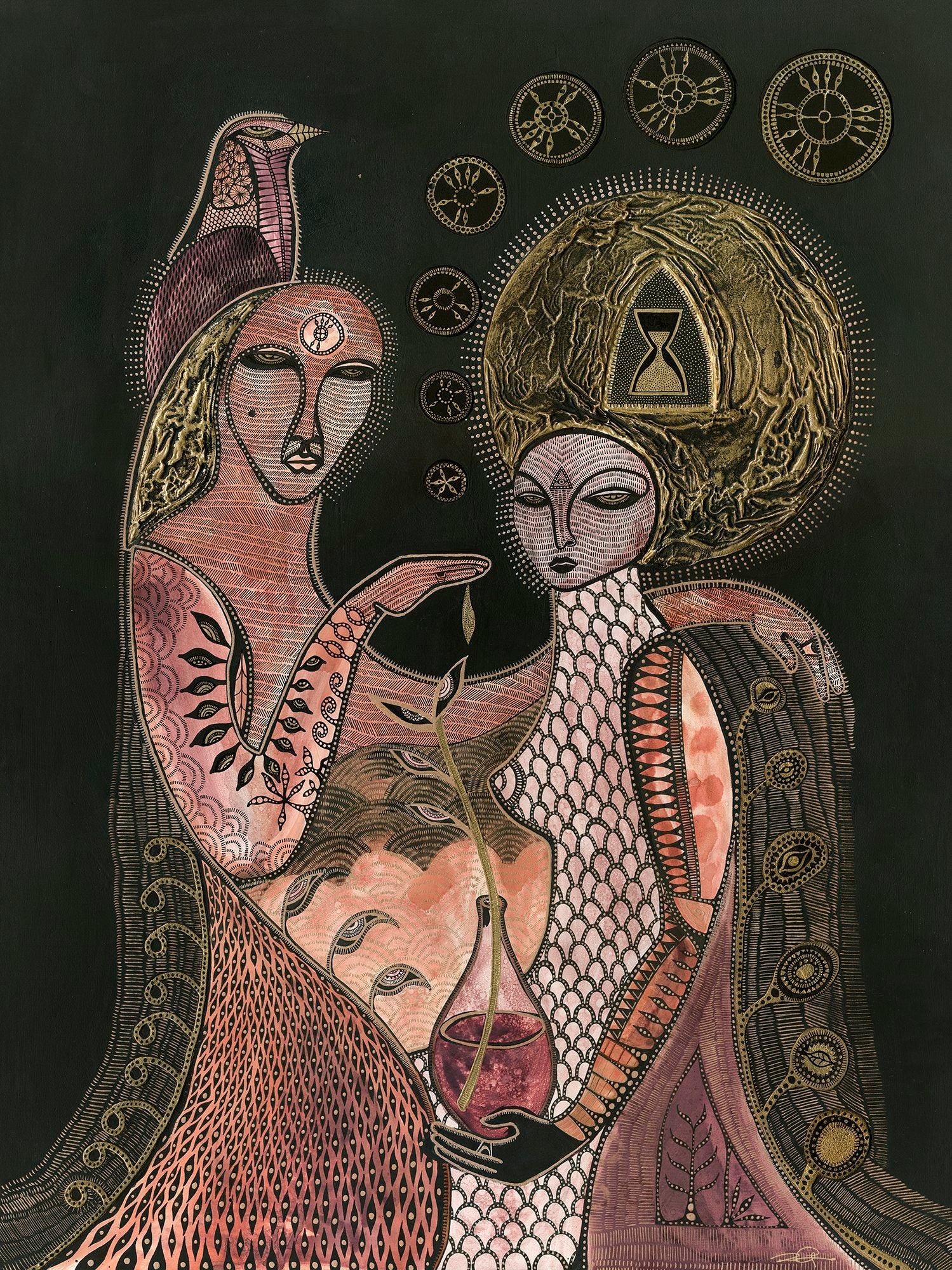 Time The Hypnotist - Limited Edition Print - rorygarland