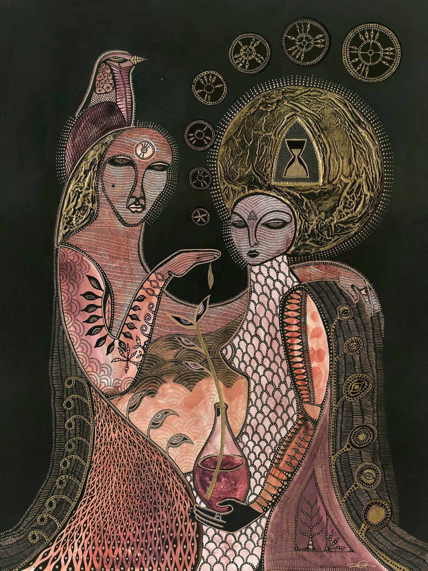 Time The Hypnotist - Original Artwork - rorygarland